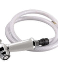 Victorian Style Spray Hose and Diverter Assembly in Stainless Steel for Kitchen and Bath Sinks, Low Lead Compliant, Easy Install
