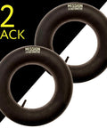 Pack of 2 heavy duty 4.80/4.00-8 inch tire inner tubes for wheelbarrows and trailers, durable rubber material
