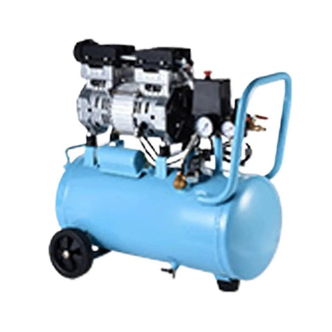 Industrial Grade Silent Air Compressor 800W Pump With 30L Tank Oil Free Quiet Operation 220V Power For Workshop And Garage Projects