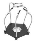 Magnetic Third Hand Soldering Aid With Built In Magnifier For Crafts And PCB Work, Pro Grade Stainless Steel Helping Hands Tool