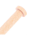 Close-up of a solid wood T nail with a round head from the Miniature Wooden Nails Set For DIY Crafts And Woodworking.