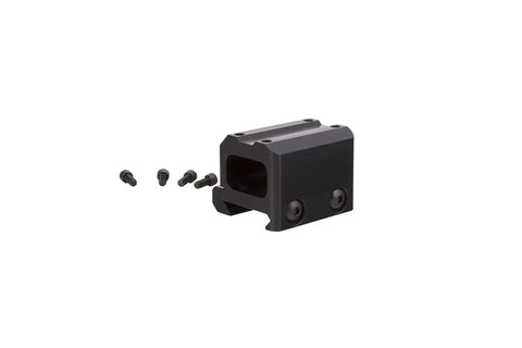 MRO Lower 1/3 Co-Witness Picatinny Style Mount For 2.0 MOA Red Dot Sight, 7075-T6 aluminum with four screws visible