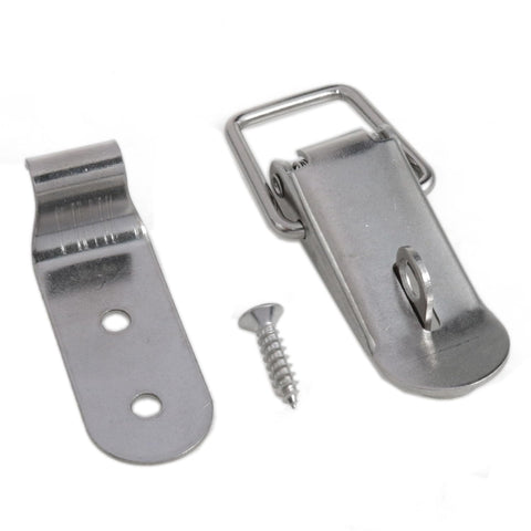 Heavy Duty Beefy 304 Stainless Steel 90 Degree Latch Kit For Tool Boxes Cabinets Trunks And Trailers Durable Rust Proof Toggle Hasps And Box Cabinet Latch Hardware Set Two Pack