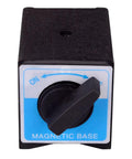 Front view of Magnetic Holder With On Off Switch, 176 lb holding power, heavy duty mount, showcasing on/off switch and magnetic base.