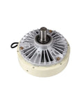Industrial Magnetic Powder Single Shaft Brake With 24V Tension Controller for air shaft torque control, shown in top view