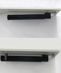 Adjustable Metal Furniture Legs With Telescopic Table Supports For Breakfast Bars And Folding Tables, Height 50-130cm, Built-To-Last Steel Tube Build.