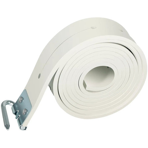 Brake Drum Silencer Band For Brake Lathe 6 Ft X 1.75 In X 0.125 In Heavy Duty Rubber Vibration Belt coiled with metal hook