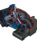 Cross-section of Pro Series Magnum 272R Transmission Bundle With 86 Tooth Spur Gear And 23 Tooth Pinion Gear For One Tenth Scale 2WD