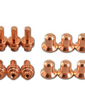 Extended Nozzle And Electrode Set For PowerMax 350 380 Plasma Cutters 25 Amp Replacement 20 Pack Includes 10 Nozzles 120504