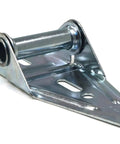 18 GA Narrow Body Garage Door Hinges Galvanized Steel 2 Inch Wide With Bracket Hole Options, close-up view