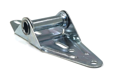18 GA Narrow Body Garage Door Hinges Galvanized Steel 2 Inch Wide With Bracket Hole Options, close-up view