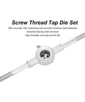 Horett Screw Thread Tap Die Set Hand Tool Kit With CNC Machined 60 Hrc Bearing Steel Fine Taper For Precise Manual Threading And Heavy Duty Repair Jobs That Really Pop Off. tap die holder