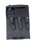 Thermal Overload Relay For Contactor LC1D Series 1-1.6A Adjustable Protection, Class 10A, close-up view of copper connectors