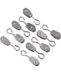 Multiple Heavy Duty Stainless Steel Pulley 11mm 360 Degree Swivel Ball Bearing Wheel With 30kg Load Capacity for various uses