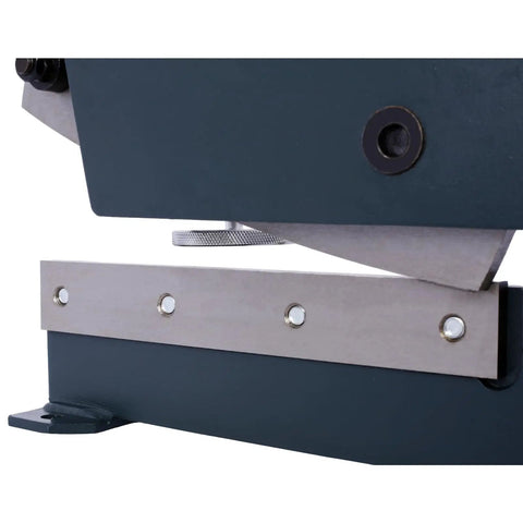 Heavy Duty 12 Inch Sheet Metal Shear, Tough As Nails Manual Cutting Tool That Chews Through Steel Bars And Rods Like Butter With A Solid Steel Frame For Fast Shop Projects