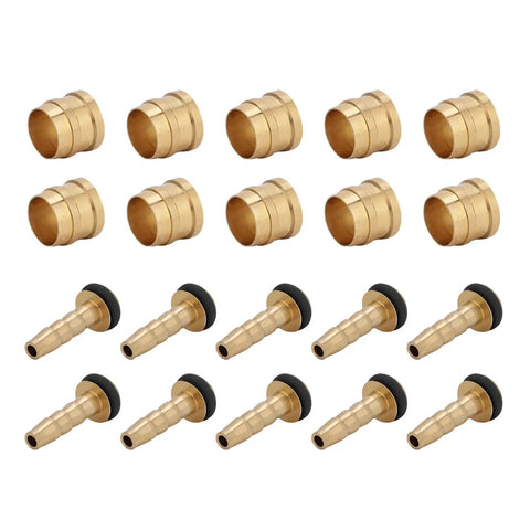 Olive Hose Olive Insert For Hydraulic Disc Brake Hose Replacement Set 10 Pieces Durable Rust Resistant Connector Inserts