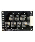 8S 24V 25.6V LiFePO4 Battery BMS Active Balancer Board 1.2A with multiple connectors and components for electric skateboard or solar rig.