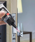 Dry Graphite Lubricant For Locks And Hinges No Residue Dust Free Powder Spray 50mL applied to door lock