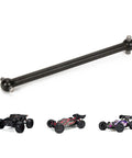 Rear Driveshaft Dogbone 82mm Number 45 Steel For Arrma Outcast Notorious Typhon 6S BLX Upgrade Parts Compatible With ARAC4030 AR310470 Black Heavy Duty Performance For Durable RC Racing Confidence, shown with RC trucks