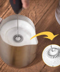 Milk Frothing Pitcher 12oz And 20oz Stainless Steel Jug For Espresso Machines And Latte Art with frother inside, food grade 304