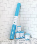 Pro Grade Heavy Duty Waterproofing Membrane Sheet 36 In By 80 Ft Roll For Foundations And Basements 240 Sq Ft Coverage shown vertically