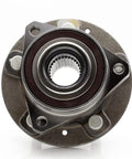Front view of Wheel Hub And Bearing Assembly 5 Lug With ABS Fits Chevy Malibu 2016-2021 And Buick Envision 2016-2018