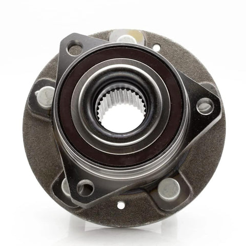 Front view of Wheel Hub And Bearing Assembly 5 Lug With ABS Fits Chevy Malibu 2016-2021 And Buick Envision 2016-2018