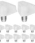 Set Of 100 White Plastic Shelf Pegs For Wine Cabinets And Wooden Cabinets Easy Install Adjustable Design Shelf Clips shown