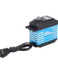Heavy Duty RC Digital Servo Motor Featuring IP68 Waterproof Sealing And Solid Aluminum Gears, 40kg torque, compact design for 1 10 scale RC cars.