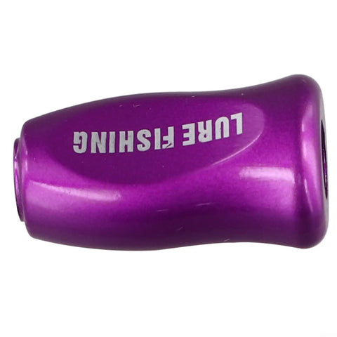 Lightweight Purple Fishing Reel Knob Handle Grip Replacement Parts For Baitcasting Reels And Water Drop Rods Ultimate ABS Upgrades, purple ABS knob