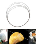 Diamond Wire Saw Blade 0.25mm Ultra Fine Cutting Tool For Tile Stone Marble Granite Ceramics Glass Replacement Wire With Minimal Material Loss, 1m coil