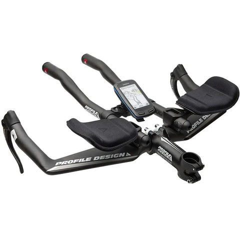 Aerobridge Bike Computer Mount, Ride-Ready Ultra Lightweight 37g on aero handlebars, adjustable clamp for 22.2mm to 26.0mm bars