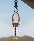 Camping Light Strap Set Carrier Portable Hand Lamp Belt hanging with PU leather strap outdoors