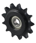 Heavy Duty 13 Tooth Idler Sprocket Wth 10mm Bore And 1/2 Inch Pitch C45 Carbon Steel Tensioner Gear for ISO 08B Chains