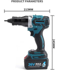 Kick Ass Electric Rivet Nut Tool featuring automatic one shot operation, 26V cordless design, precision for DIY metalworking.