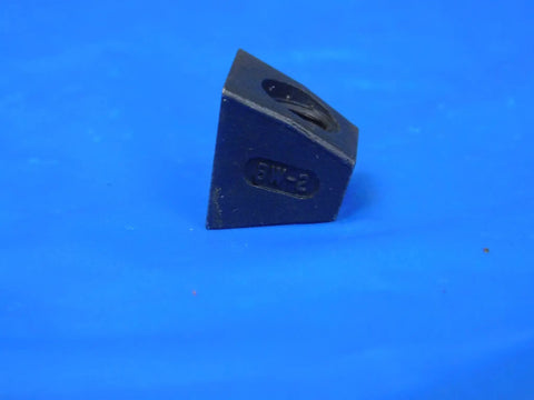 Shop Approved Heavy Duty Insert Wedge Clamp For Bw2 Indexable Tool Holders, black metal wedge, precision tool replacement.