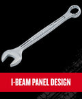 V Series Metric 12 Piece Wrench Set With Recessed Fasteners And 12 Point Box End Extra Durable Chrome Finish Offset Wrench