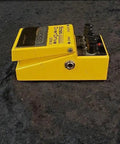 Side view of ODB-3 Bass Overdrive Pedal With Two-Band EQ Dry Overdrive Balance And Gain Control for four-and-five-string basses