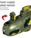 Rad Military Style Nuclear Submarine RC Toy for Kids Realistic Camouflage Dive Float and 360 Degree Spin close-up