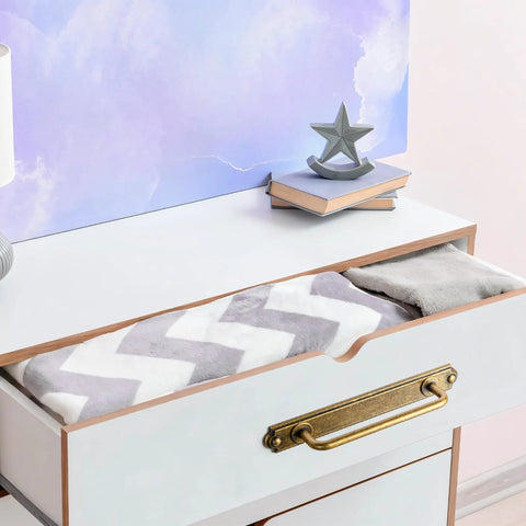 Drawer with Antique Brass Drawer Pulls with Backplates Five Point Zero Four Inch Center To Center Zinc Alloy Cabinet Handles