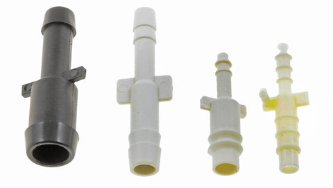 Assorted universal automotive vacuum connectors for hoses