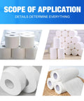 Heavy Duty Automatic Tissue Paper Machine For Commercial Toilet Paper Manufacturing custom rewind embossed rolls and various paper sizes.