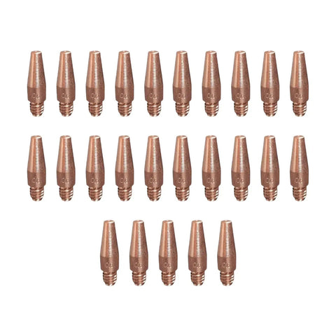 25 Pack.025 Inch MIG Welding Gun Contact Tips KP2744 025T Compatible With LINC arranged in four rows