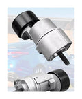 Heavy Duty V Ribbed Belt Kit With Tensioner And Idler Pulley For Hyundai Kia 2.0 And 2.4 Liter L4 Engines, steel, 74mm