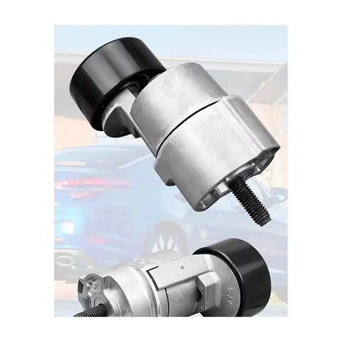 Heavy Duty V Ribbed Belt Kit With Tensioner And Idler Pulley For Hyundai Kia 2.0 And 2.4 Liter L4 Engines, steel, 74mm