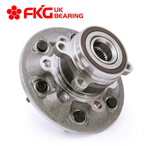Front Wheel Bearing Hub Assembly For 2009 2012 Chevy Colorado And 2009 2012 GMC Canyon 4x4 6 Lug Front Left Or Right Side Replacement Drop In OE Quality Hub Bearing Assembly