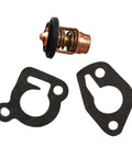 Mercury Outboard Thermostat Kit 120 Degree For Mariner 6HP 8HP 9.9HP 15HP 20HP 25HP 2 Cycle Engines Sierra 18 3549 Compatible with gaskets