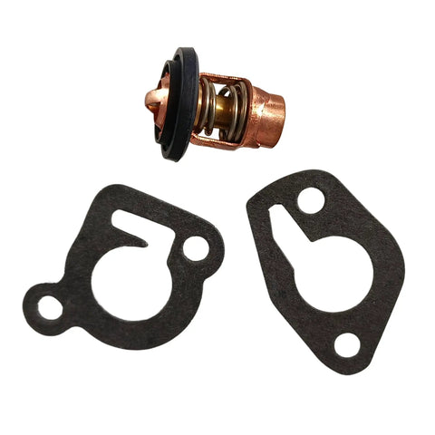 Mercury Outboard Thermostat Kit 120 Degree For Mariner 6HP 8HP 9.9HP 15HP 20HP 25HP 2 Cycle Engines Sierra 18 3549 Compatible with gaskets
