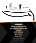 Heavy Duty Coolant Filter Kit For Ford 6.0L Powerstroke 2003 Through 2007 including filter, hoses, and mounting hardware.