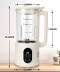 8 In 1 Nut Milk Maker With 40 Oz Capacity For Plant Based Milks Like Almond Oat And Soy Milk Auto Clean 12 Hour Timer